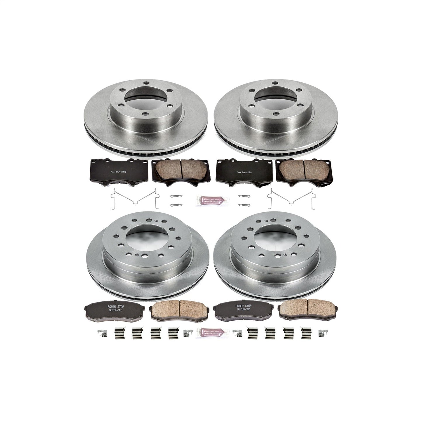 PowerStop 01-07 Toyota Sequoia Front & Rear Autospecialty Brake Kit (KOE2325)
