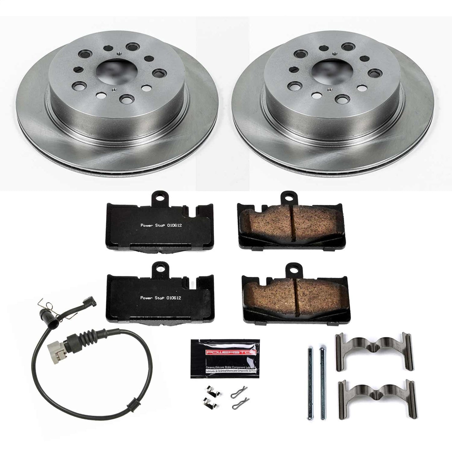 PowerStop 01-06 Lexus LS430 Rear Autospecialty Brake Kit (KOE2329)