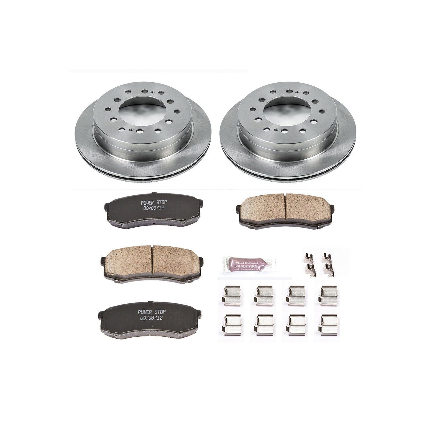 PowerStop 03-09 Lexus GX470 Rear Autospecialty Brake Kit (KOE2405)