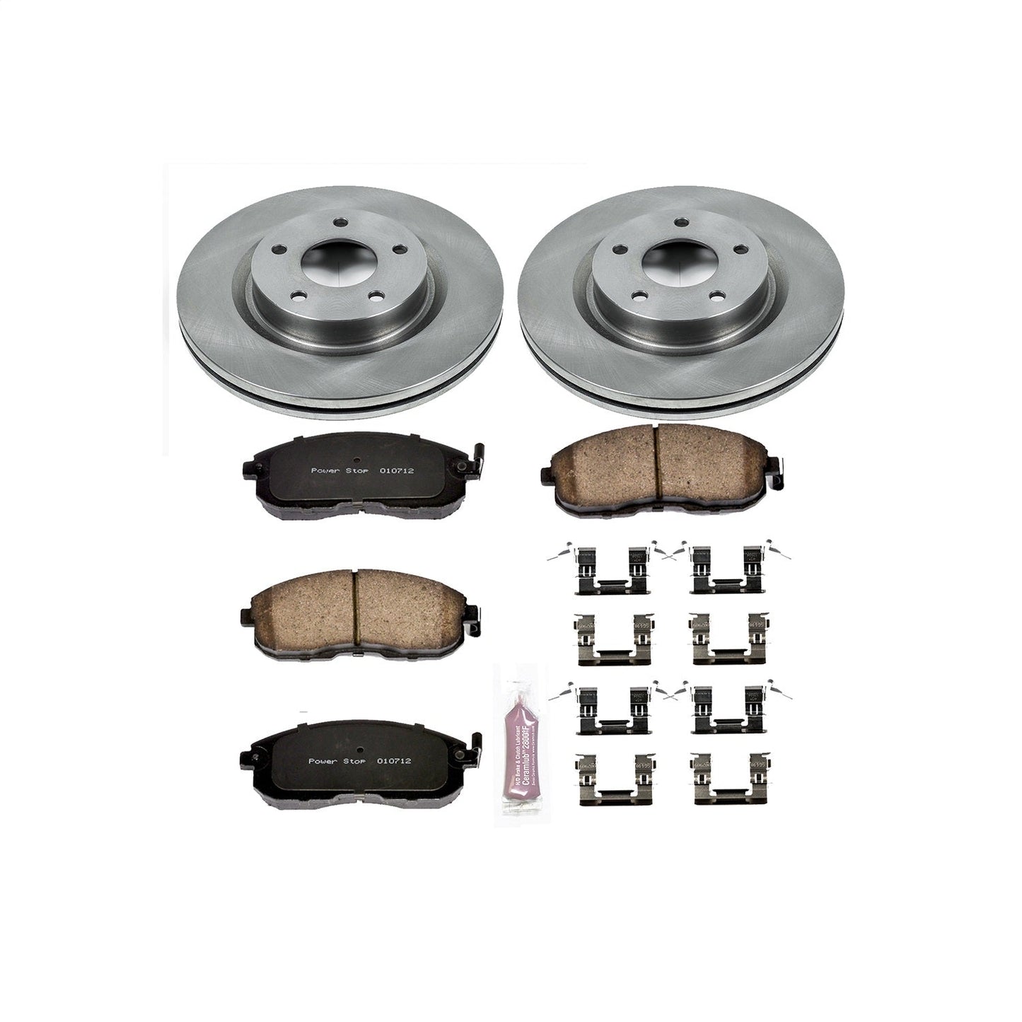 PowerStop 07-13 Nissan Altima Front Autospecialty Brake Kit (KOE241)