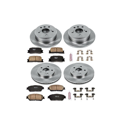 PowerStop 05-06 Toyota Camry Front and Rear Autospecialty Brake Kit (KOE2413)
