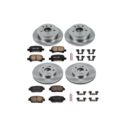 PowerStop 2002 Toyota Camry Front & Rear Autospecialty Brake Kit (KOE2415)
