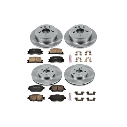 PowerStop 2002 Toyota Camry Front & Rear Autospecialty Brake Kit (KOE2416)