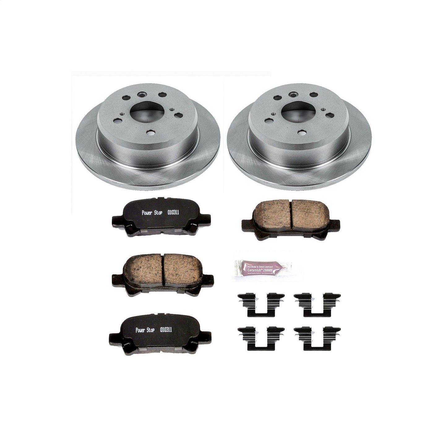 PowerStop 05-07 Toyota Avalon Rear Autospecialty Brake Kit (KOE2417)