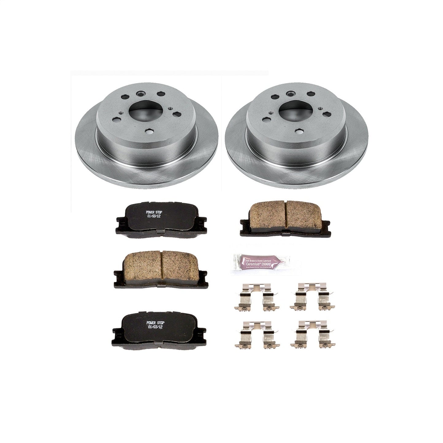 PowerStop 02-03 Lexus ES300 Rear Autospecialty Brake Kit (KOE2418)