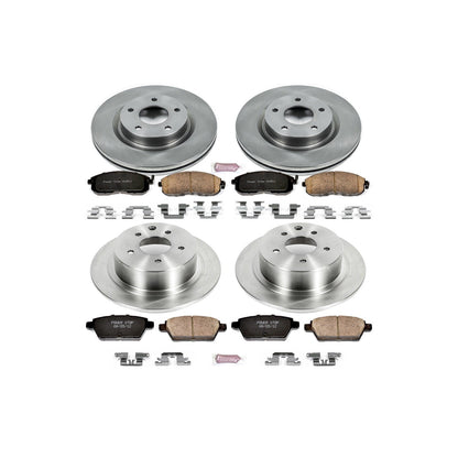 PowerStop 10-13 Nissan Altima Front & Rear Autospecialty Brake Kit (KOE242)