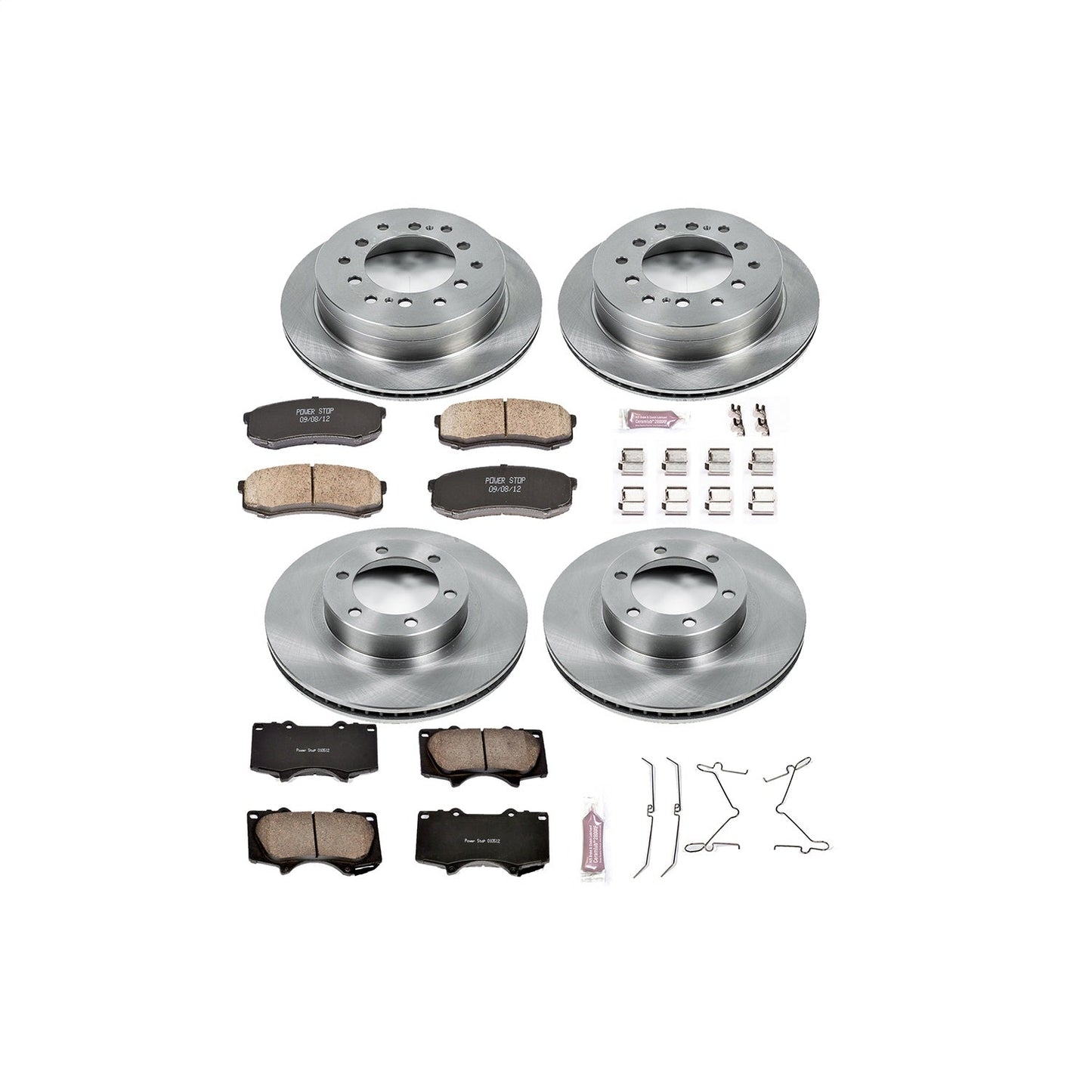 PowerStop 03-09 Lexus GX470 Front & Rear Autospecialty Brake Kit (KOE2422)