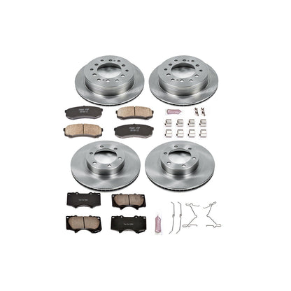 PowerStop 03-09 Lexus GX470 Front & Rear Autospecialty Brake Kit (KOE2422)