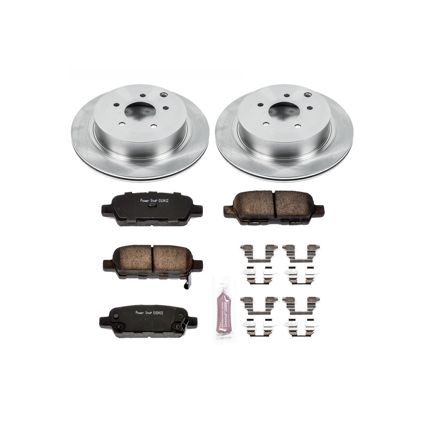 PowerStop 03-12 Infiniti FX35 Rear Autospecialty Brake Kit (KOE2427)