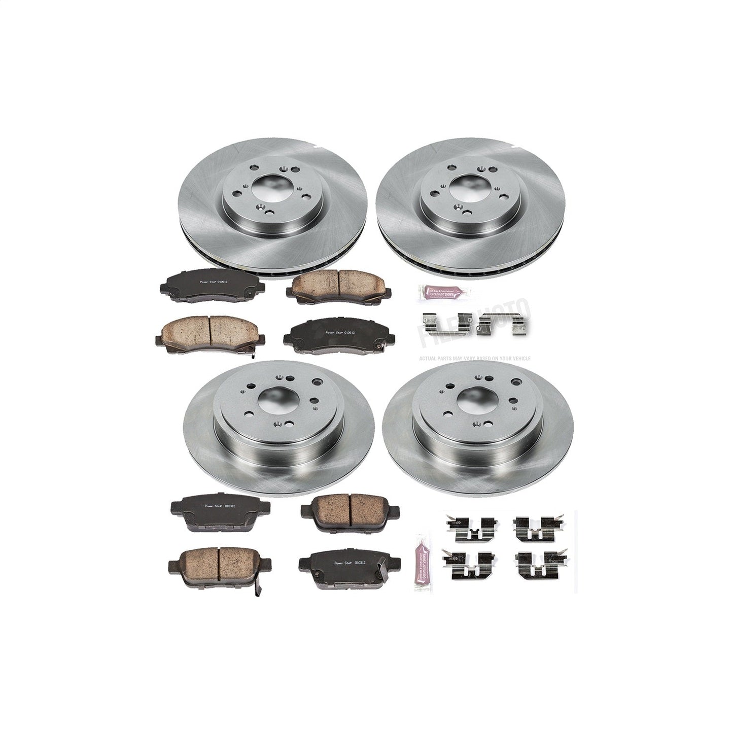 PowerStop 06-11 Honda Ridgeline Front & Rear Autospecialty Brake Kit (KOE2430)