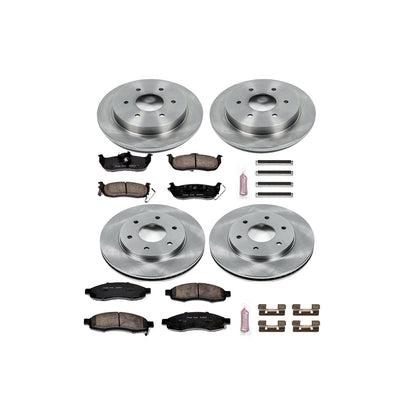 PowerStop 04-05 Infiniti QX56 Front & Rear Autospecialty Brake Kit (KOE2443)
