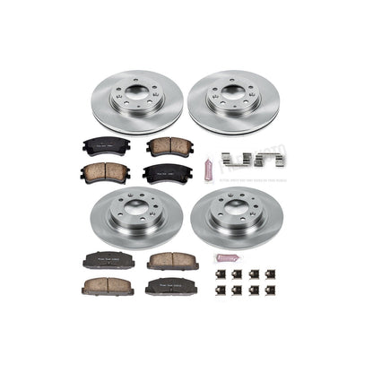 PowerStop 03-05 Mazda 6 Front & Rear Autospecialty Brake Kit (KOE2449)