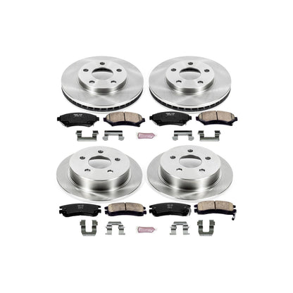 PowerStop 04-05 Buick Century Front & Rear Autospecialty Brake Kit (KOE2554)