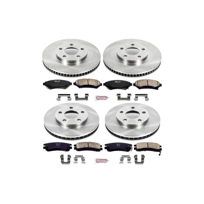 PowerStop 00-05 Buick LeSabre Front & Rear Autospecialty Brake Kit (KOE2556)