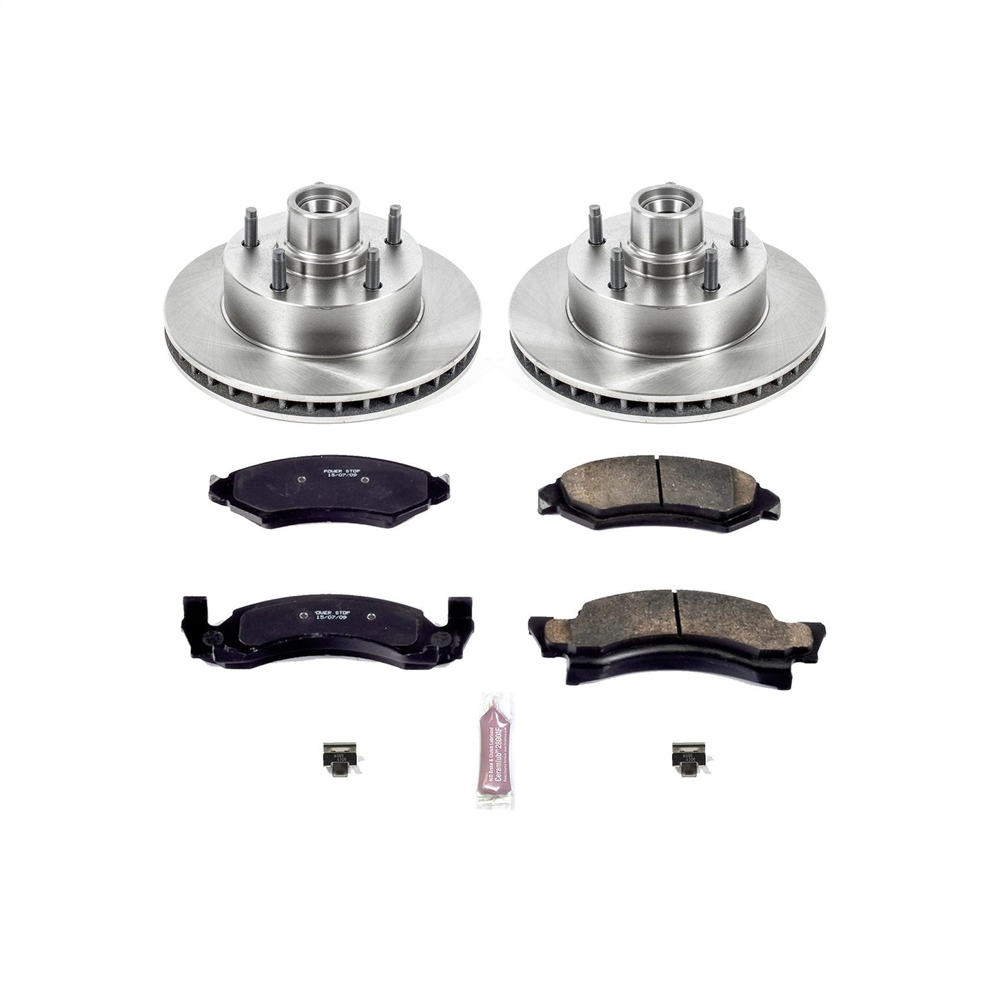 PowerStop 1986 Ford E-150 Front Autospecialty Brake Kit (KOE2578)