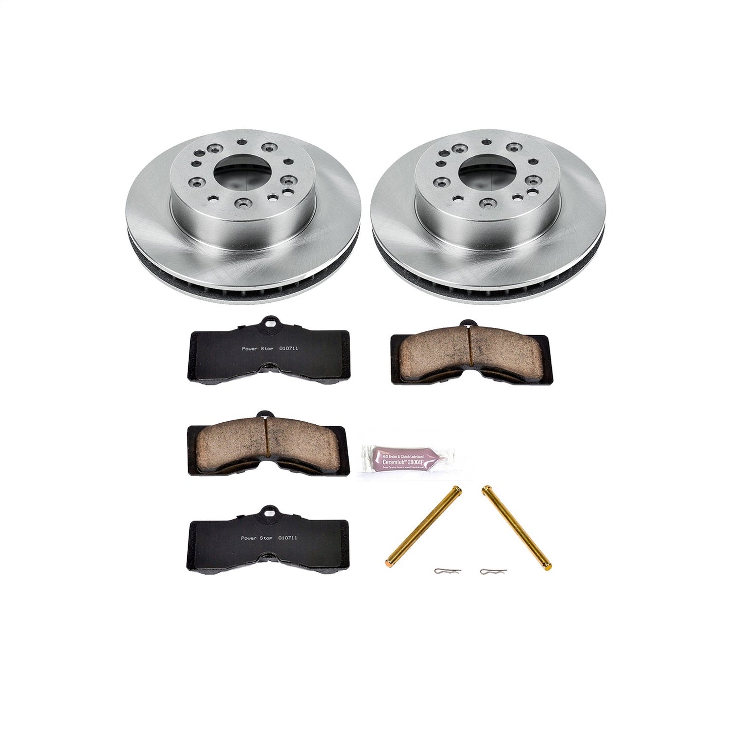 PowerStop 1969 Chevrolet Camaro Front or Rear Autospecialty Brake Kit (KOE2596)
