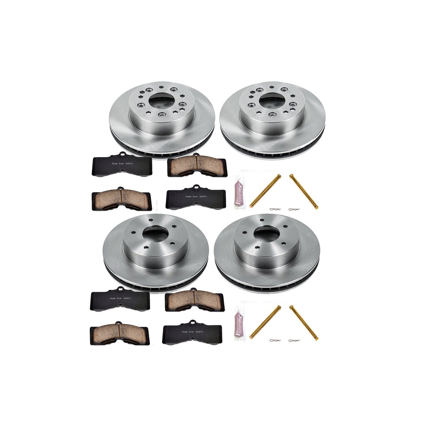 PowerStop 63-82 Chevrolet Corvette Front & Rear Autospecialty Brake Kit (KOE2597)