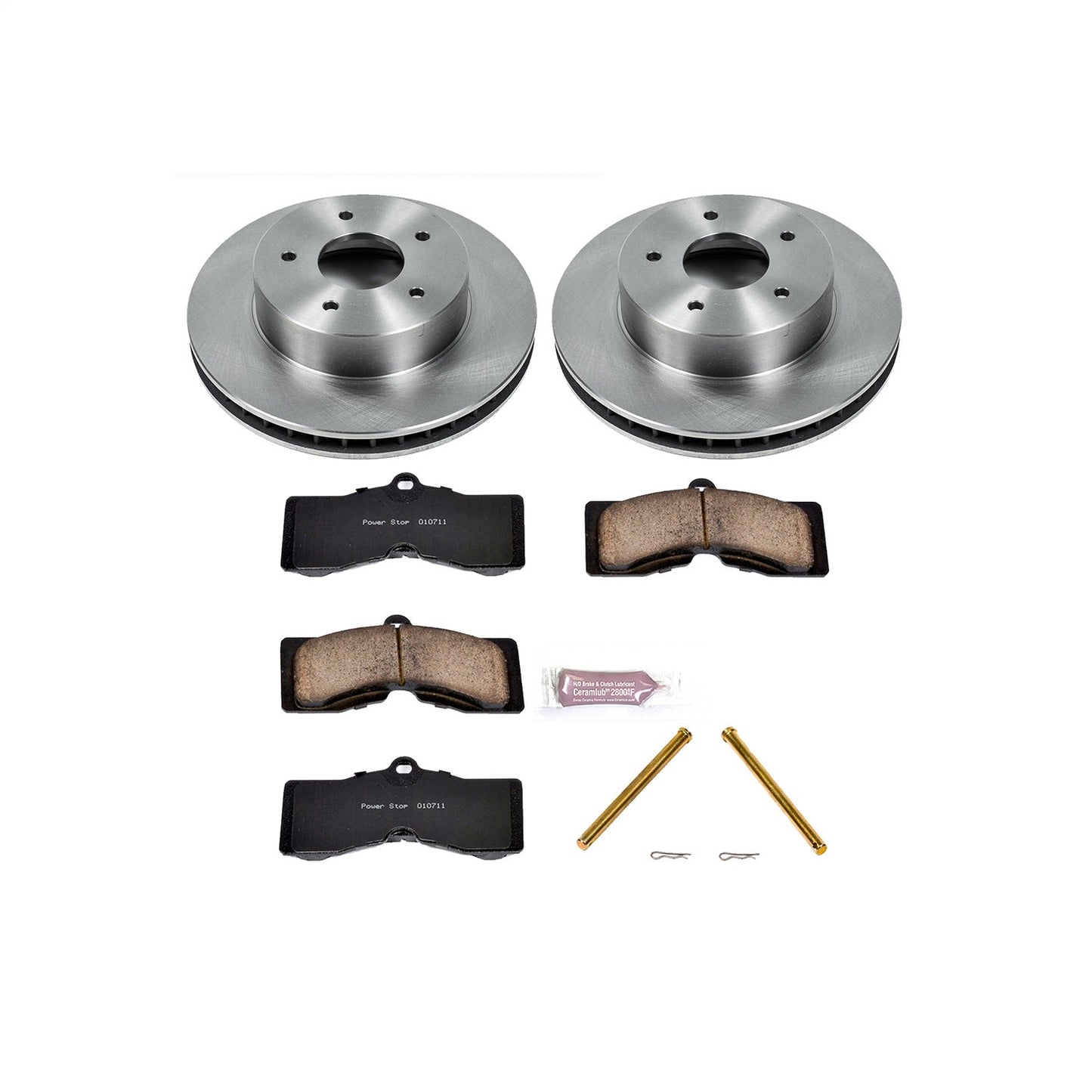 PowerStop 63-82 Chevrolet Corvette Front Autospecialty Brake Kit (KOE2598)