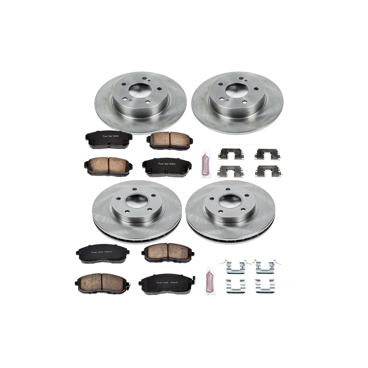 PowerStop 2001 Infiniti I30 Front & Rear Autospecialty Brake Kit (KOE2703)