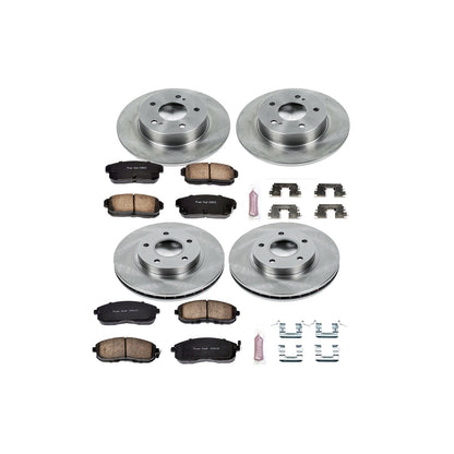 PowerStop 2001 Infiniti I30 Front & Rear Autospecialty Brake Kit (KOE2703)