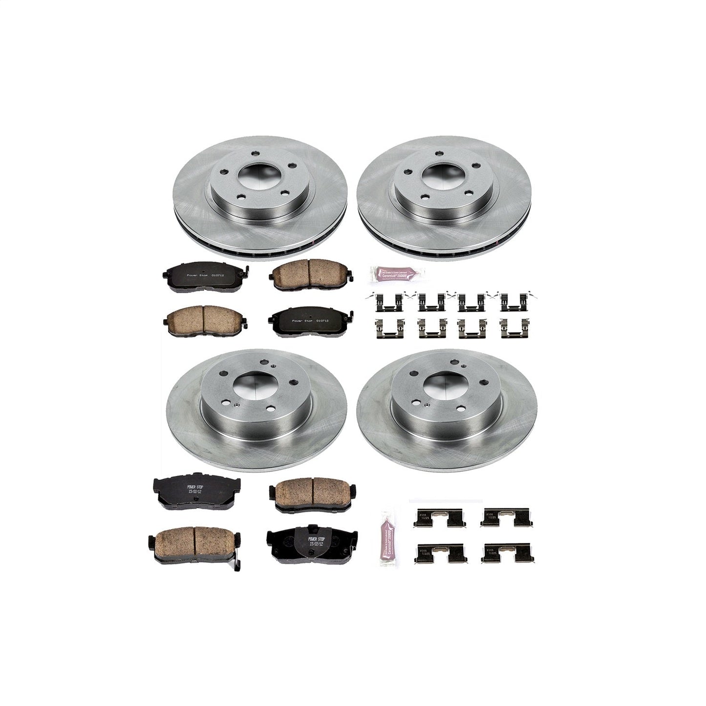 PowerStop 99-01 Nissan Maxima Front & Rear Autospecialty Brake Kit (KOE2704)