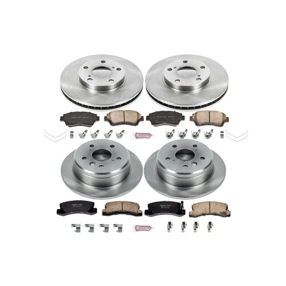 PowerStop 92-96 Toyota Camry Front & Rear Autospecialty Brake Kit (KOE2714)