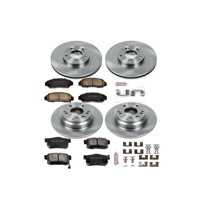 PowerStop 99-01 Acura RL Front & Rear Autospecialty Brake Kit (KOE2715)