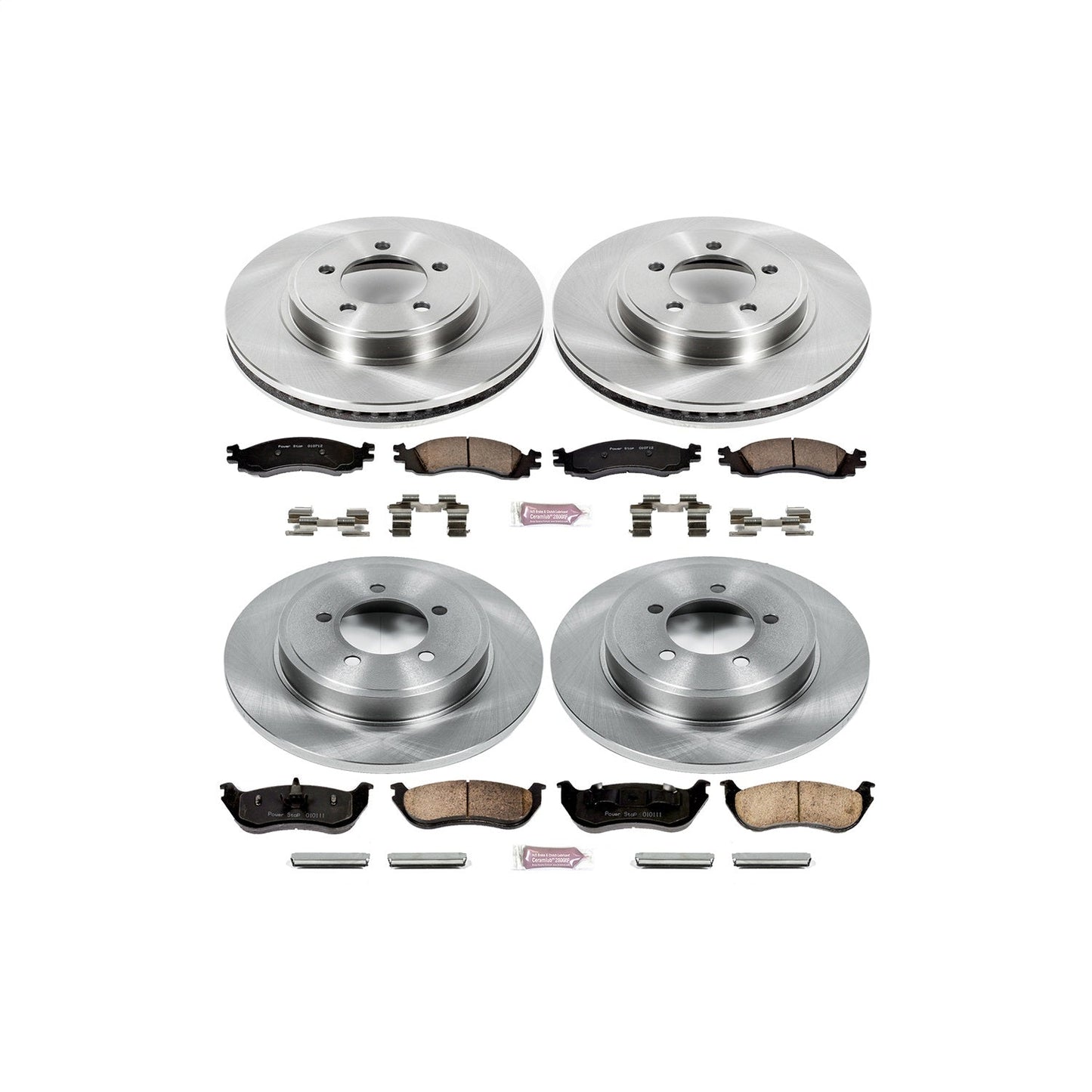 PowerStop 2006 Mercury Mountaineer Front & Rear Autospecialty Brake Kit (KOE2721)