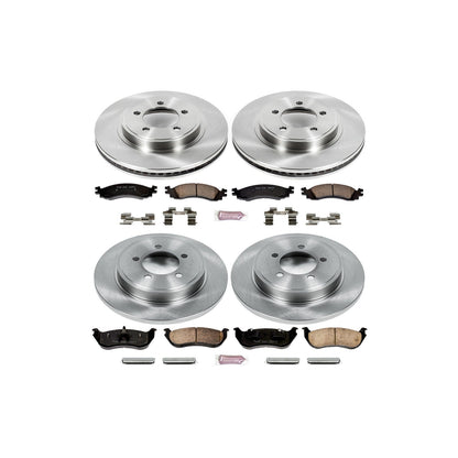 PowerStop 2006 Mercury Mountaineer Front & Rear Autospecialty Brake Kit (KOE2721)