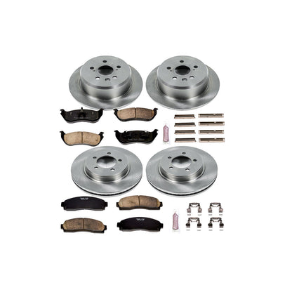 PowerStop 02-05 Ford Explorer Front & Rear Autospecialty Brake Kit (KOE2722)