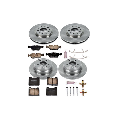 PowerStop 94-97 Volvo 850 Front & Rear Autospecialty Brake Kit (KOE2728)