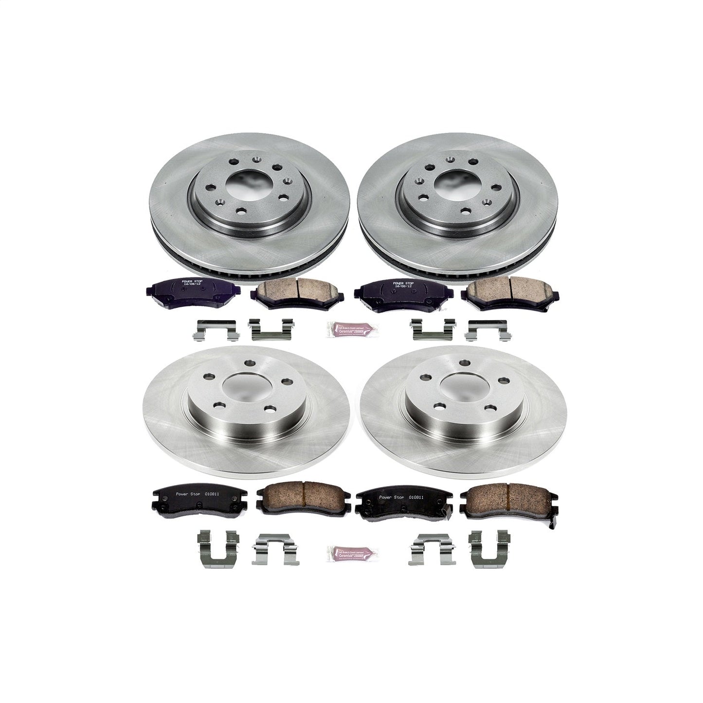 PowerStop 2004 Cadillac Seville Front & Rear Autospecialty Brake Kit (KOE2733)