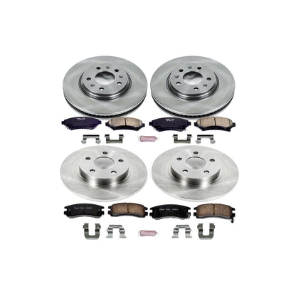PowerStop 2004 Cadillac Seville Front & Rear Autospecialty Brake Kit (KOE2733)
