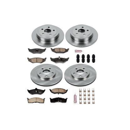 PowerStop 00-05 Dodge Neon Front & Rear Autospecialty Brake Kit (KOE2734)