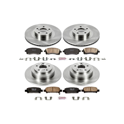 PowerStop 2001 Subaru Legacy Front & Rear Autospecialty Brake Kit (KOE2752)