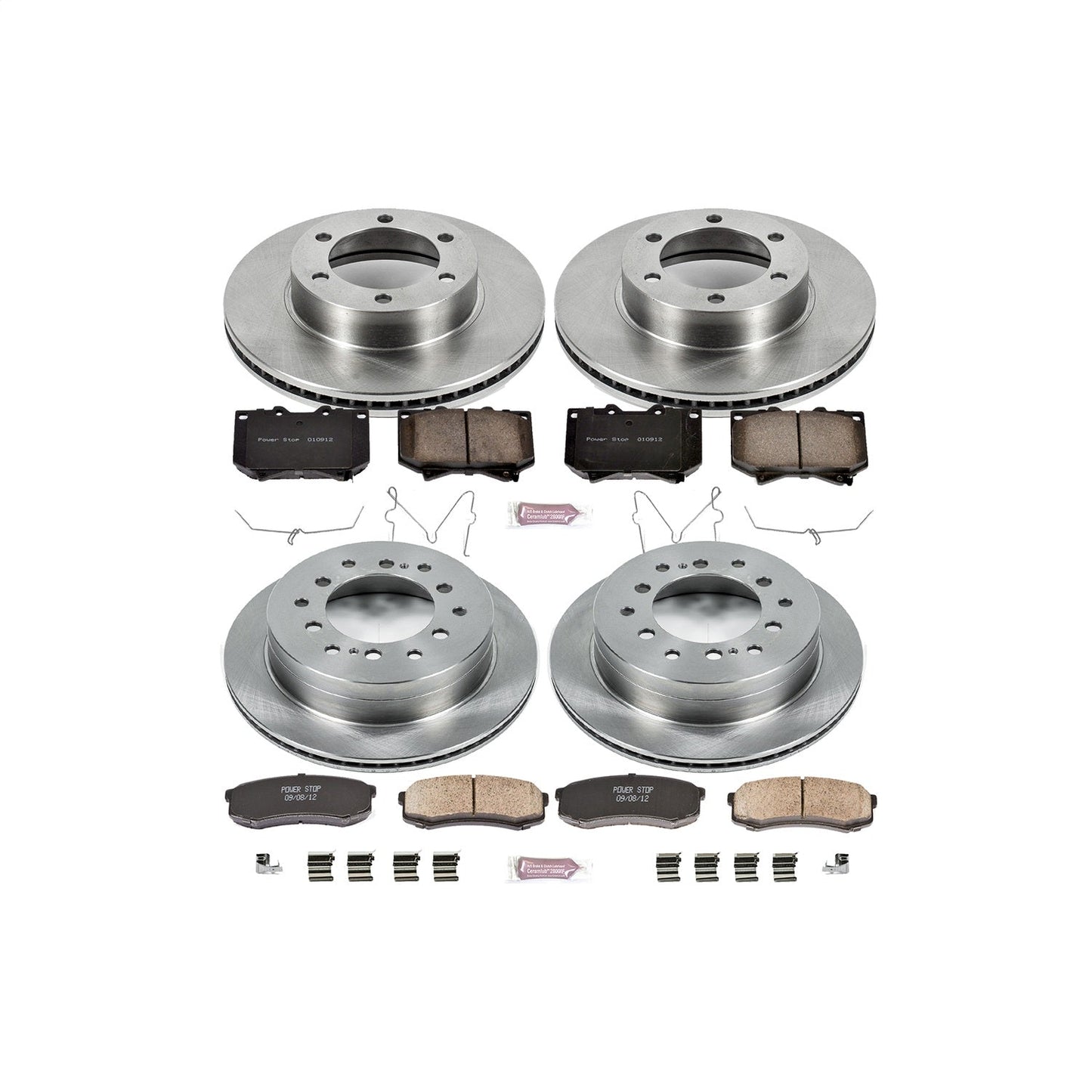 PowerStop 01-02 Toyota Sequoia Front & Rear Autospecialty Brake Kit (KOE2756)