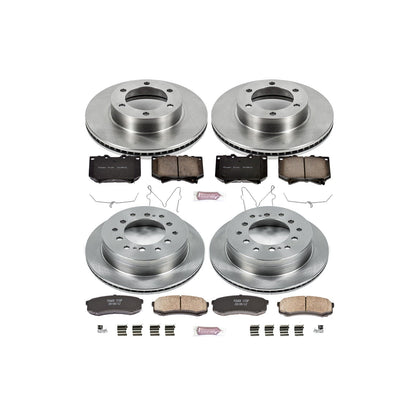PowerStop 01-02 Toyota Sequoia Front & Rear Autospecialty Brake Kit (KOE2756)