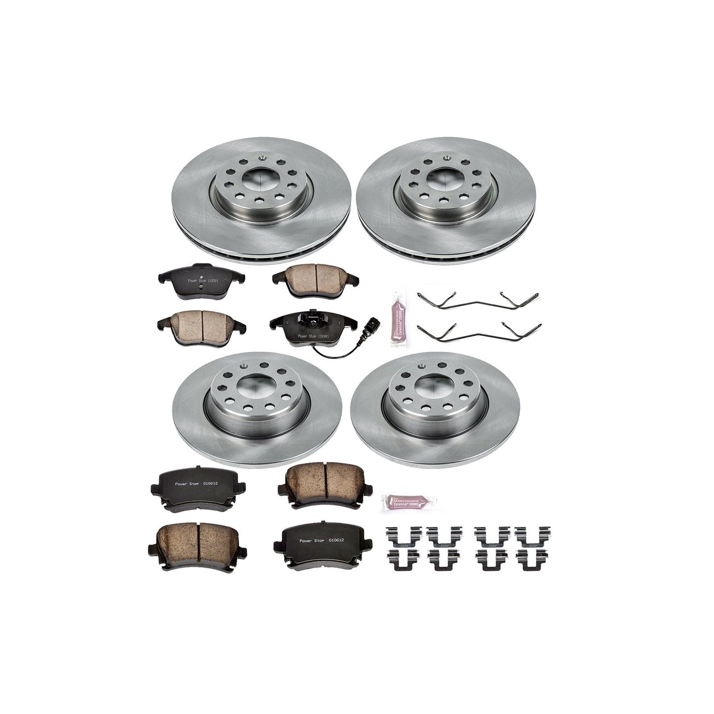 PowerStop 09-10 Volkswagen Tiguan Front & Rear Autospecialty Brake Kit (KOE2757)