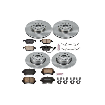 PowerStop 09-10 Volkswagen Tiguan Front & Rear Autospecialty Brake Kit (KOE2757)
