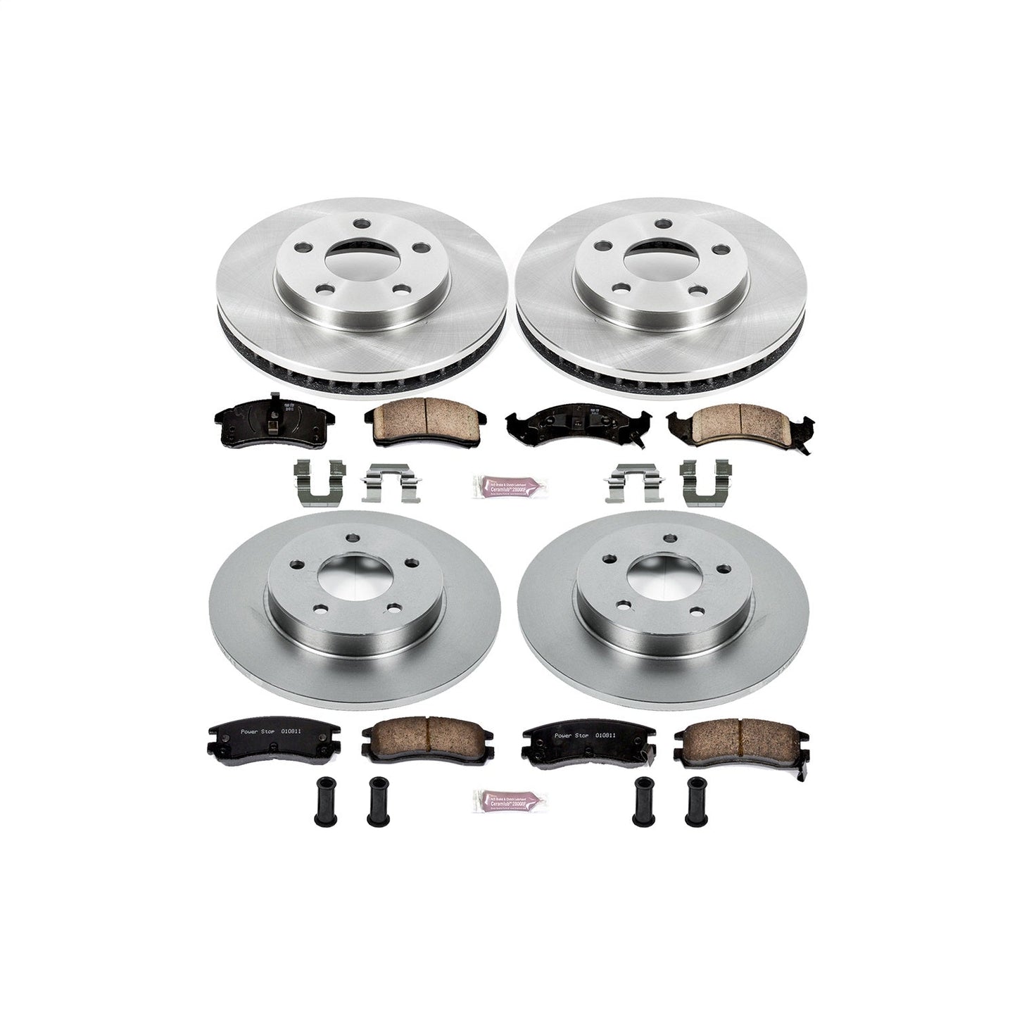 PowerStop 92-93 Cadillac Eldorado Front & Rear Autospecialty Brake Kit (KOE2762)