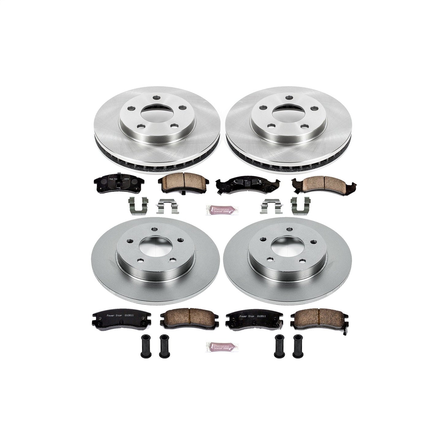 PowerStop 94-96 Cadillac DeVille Front & Rear Autospecialty Brake Kit (KOE2763)