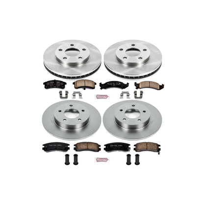 PowerStop 94-96 Cadillac DeVille Front & Rear Autospecialty Brake Kit (KOE2763)