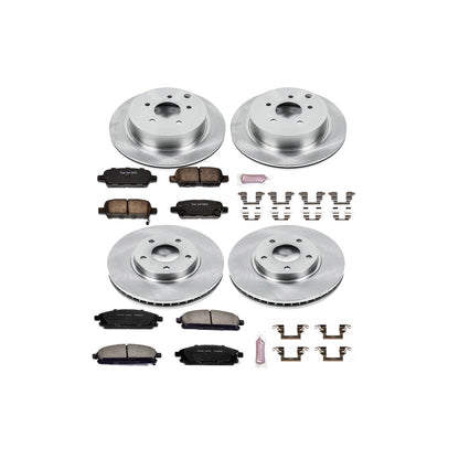 PowerStop 04-09 Nissan Quest Front & Rear Autospecialty Brake Kit (KOE2766)
