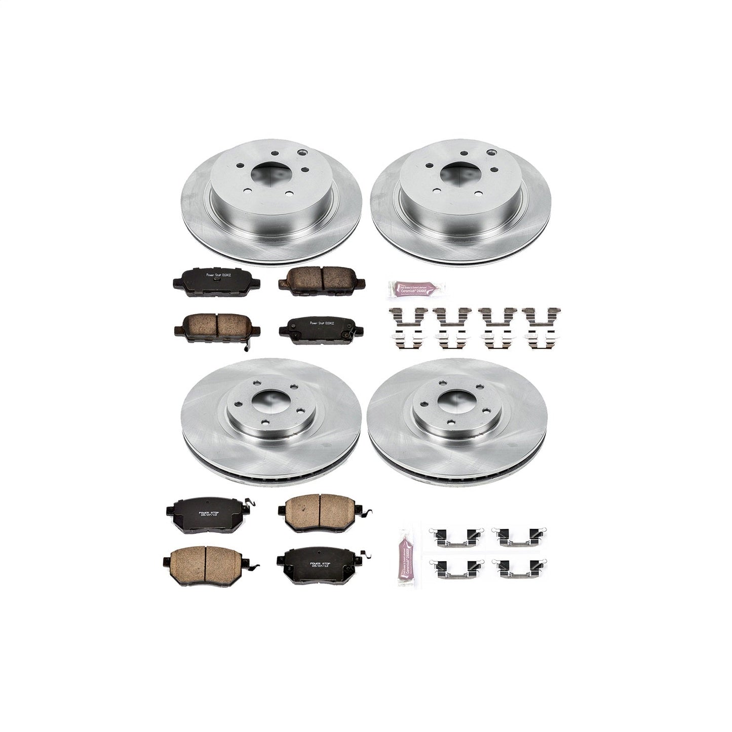 PowerStop 03-05 Infiniti FX35 Front & Rear Autospecialty Brake Kit (KOE2767)