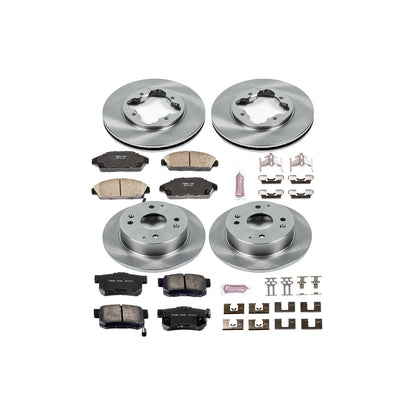 PowerStop 91-93 Honda Accord Front & Rear Autospecialty Brake Kit (KOE2773)