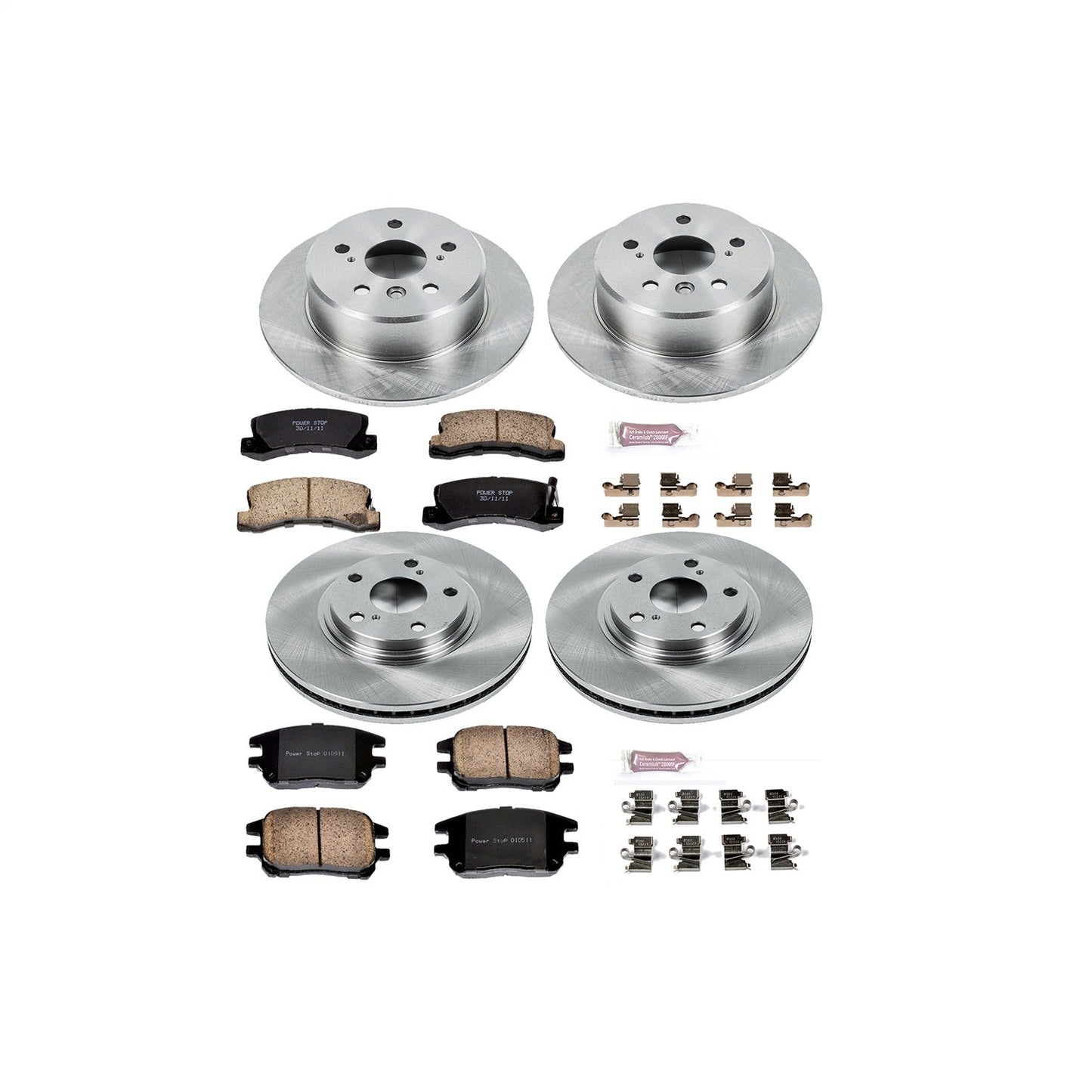 PowerStop 02-03 Lexus RX300 Front & Rear Autospecialty Brake Kit (KOE2775)