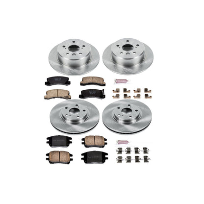 PowerStop 02-03 Lexus RX300 Front & Rear Autospecialty Brake Kit (KOE2775)