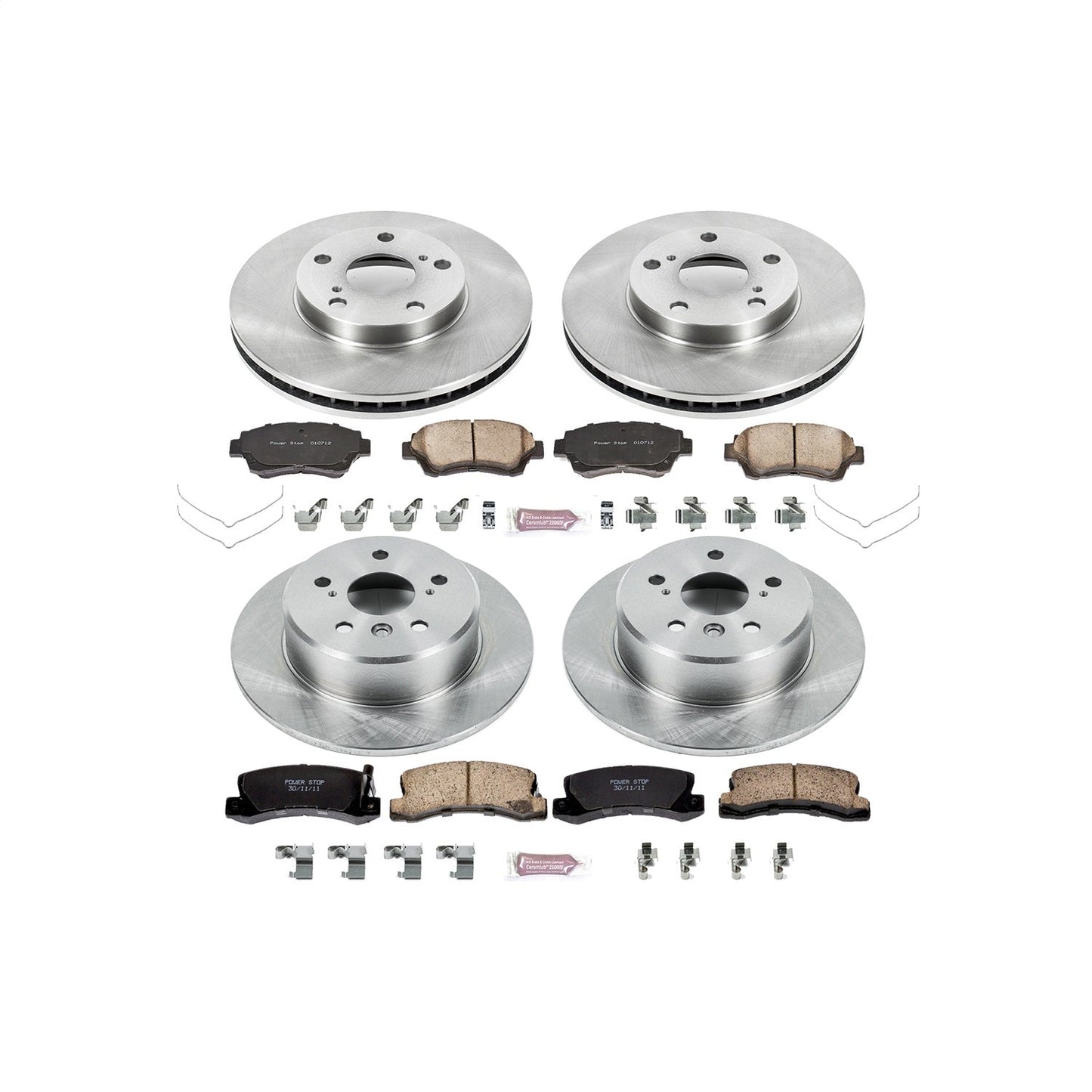 PowerStop 92-96 Lexus ES300 Front & Rear Autospecialty Brake Kit (KOE2776)