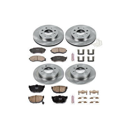 PowerStop 98-01 Hyundai Elantra Front & Rear Autospecialty Brake Kit (KOE2778)