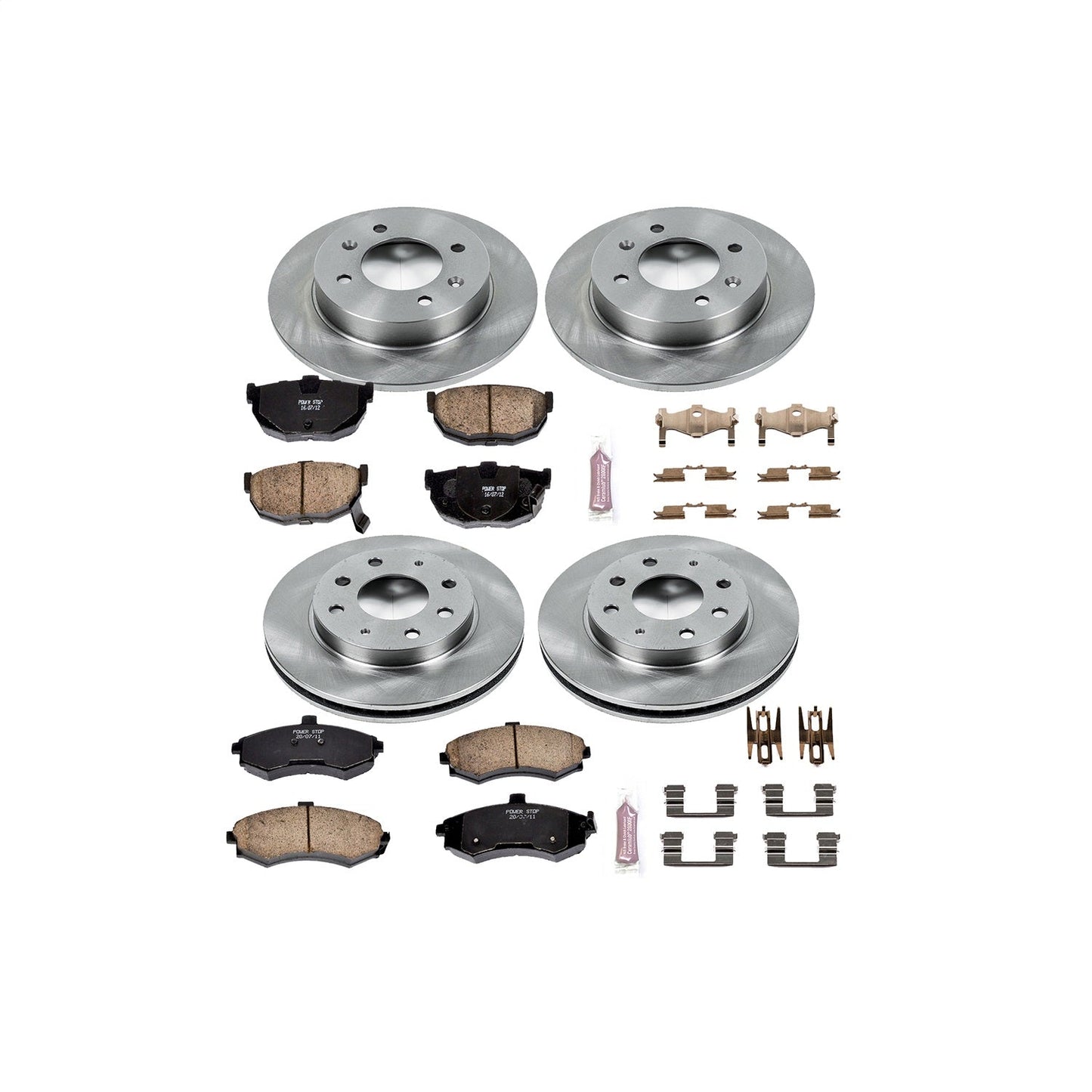 PowerStop 02-05 Hyundai Elantra Front & Rear Autospecialty Brake Kit (KOE2779)
